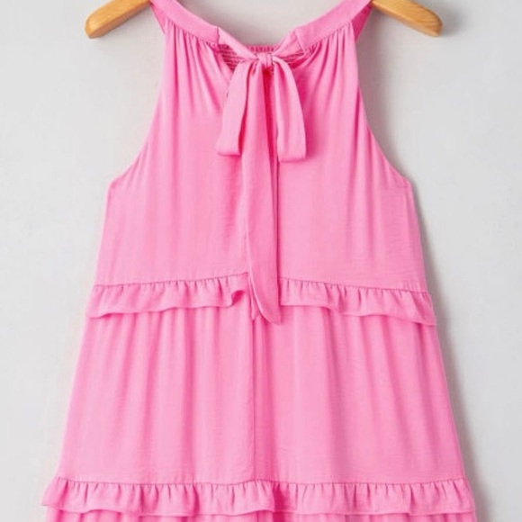 Pink Ruffle Dress - Picture 4 of 4
